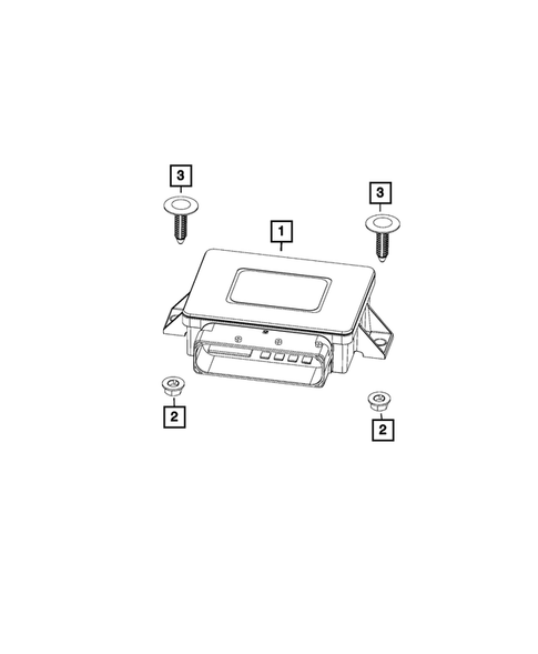 Parking Brake Lever, Cables, and Rear Disc Park Brake Assembly for 2017 Chrysler 200 #0