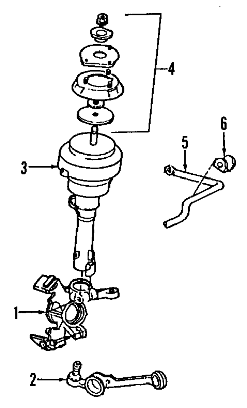 Ride Control for 1992 Lincoln Continental #1