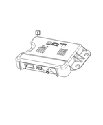 68442752AN - Electrical: Controller Module for Jeep: Grand Cherokee, Grand Cherokee L, Grand Wagoneer, Wagoneer Image