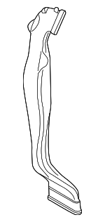 4H0819725 - Body: Upper Duct for Audi: A8 Quattro, S8 Image