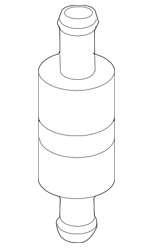 4D0906321C - Emission System: Vapor Canister Filter for Audi Image