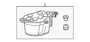 3D0201801F - Emission System: Vapor Canister for Audi Image