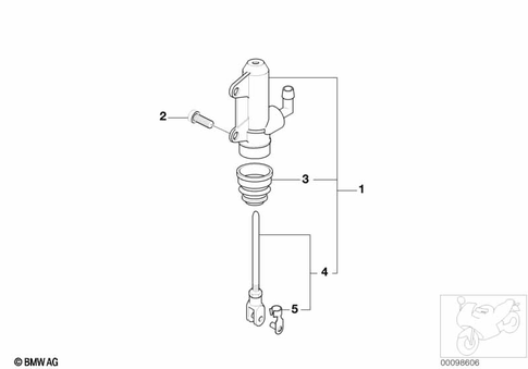 Brake Master Cylinder for 2000 BMW-Motorrad K 1200 RS #0