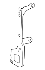 8611848040 - Electrical: Display Unit Bracket for Toyota Image