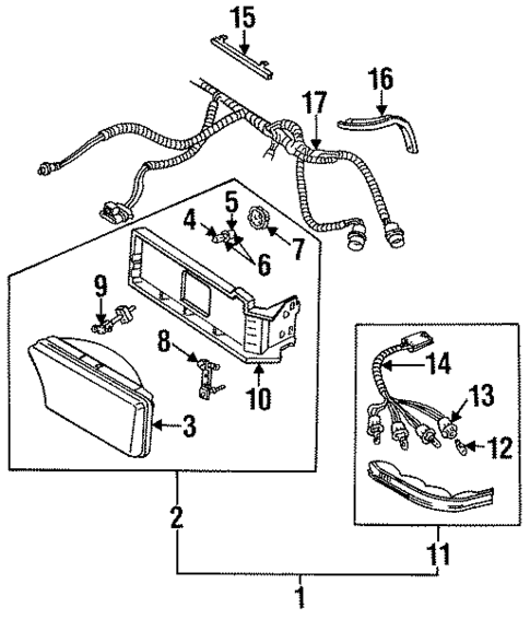 Bulbs - Chassis for 1993 Buick Roadmaster #0