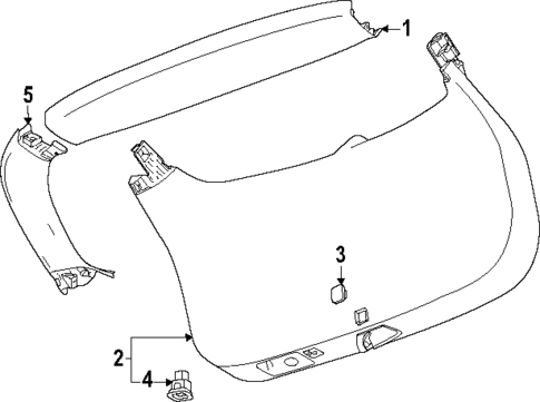 Interior Trim for 2025 Cadillac OPTIQ #0