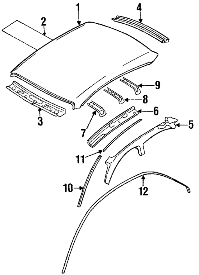 763101E430 - : Side Rail for Nissan: Altima Image
