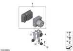 34505B8CF71 - Brakes: Hydro Unit Dsc for BMW Image