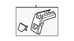 721270E180 - Body: Track End Cover for Toyota: Grand Highlander Image