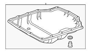 35106WB002 - Engine: Trans Pan for Toyota Image