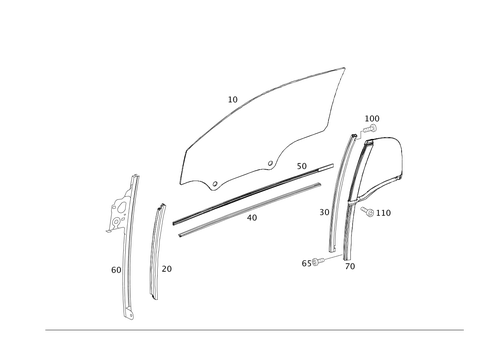 Front Door Windows for 2014 Smart Fortwo #0