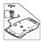 7200C765HA - Body: Headliner for Mitsubishi: Outlander Sport Image