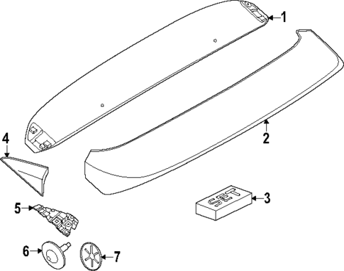 Spoiler for 2024 Porsche Cayenne #2