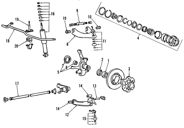 MB176309 - Suspension: Suspension Ball Joint for Mopar Image