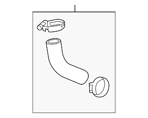 2020-2026 Cadillac CT5 Fuel Tank Filler Hose 84706282 GM ...