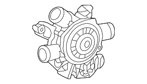 16A3177040 - Belts &amp; Cooling: Thermostat for Toyota: Mirai Image