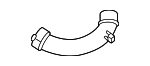 2540980800 - Engine: Lower Pipe for Mercedes-Benz Image