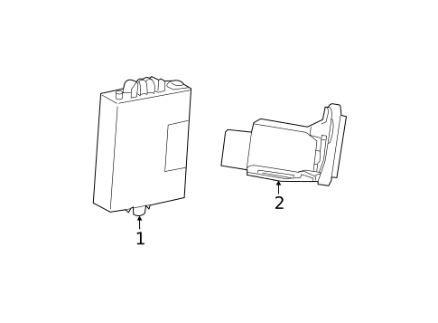 Anti-Theft Components for 2018 Toyota Sienna #0