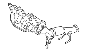 LX6Z5G232B - : Mnfd W/Converter for Ford: Escape | Lincoln: Corsair Image