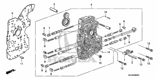 AT Main Valve Body (-'06) for 2005 Honda Odyssey #0