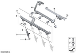 12515A7A0E9 - Engine Electrical System: Adapter Cable Low-Pressure Rail for BMW Image