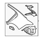 T4N7863 - Body: Quarter Panel for Jaguar: XE Image