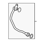 17227599921 - Cooling System: Inlet Hose for BMW Image