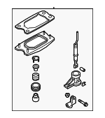 8W0711055 - : Gear Shift Assembly for Audi: A4 Quattro, A5 Quattro, A5 Sportback, RS5, S5 Image