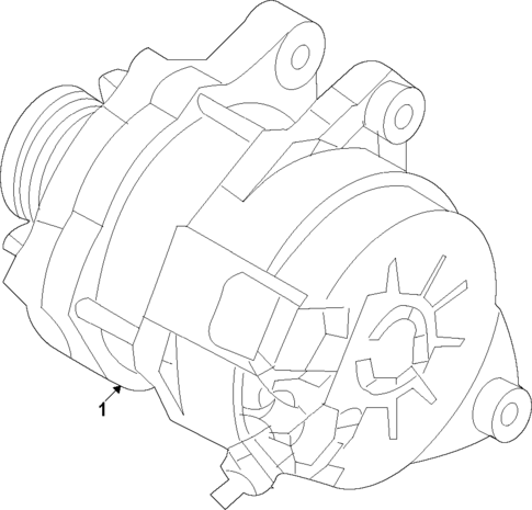 Alternator for 2019 Mazda CX-5 #2