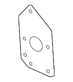 99150577100 - Body: Bumper Impact Bar Gasket for Porsche: 718 Boxster, 718 Cayman, 718 Spyder, 911, Boxster, Cayman Image