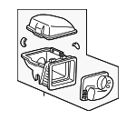 25169644 - Engine: Air Cleaner Assembly for Buick: Century, Regal | Oldsmobile: Intrigue | Pontiac: Grand Prix Image