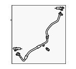 LR091477 - HVAC: AC Tube for Land Rover: Range Rover Velar Image
