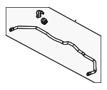 54810L1900 - Suspension: Stabilizer Bar for Hyundai: Sonata Image