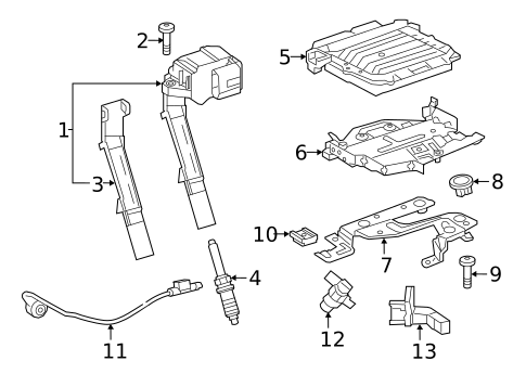 Ignition System for 2018 INFINITI Q60 #0
