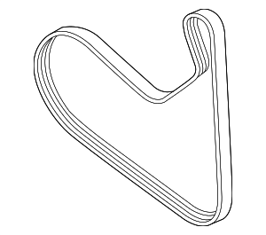 90118WA391 - : Serpentine Belt for Toyota Image