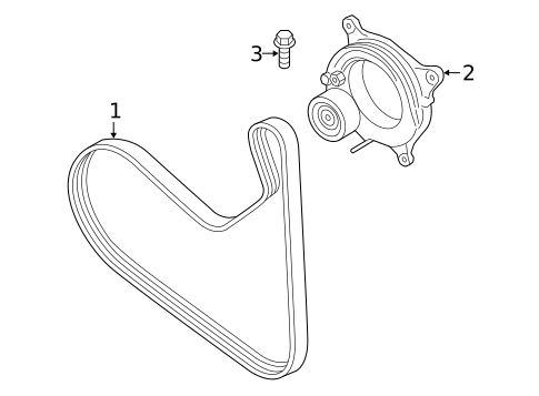 Belts & Pulleys for 2023 Toyota GR Supra #0