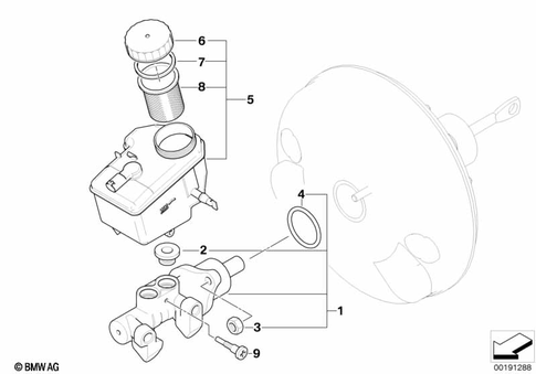 Brake Master Cylinder for 2010 BMW Z4 35i #0
