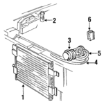 4796893 - HVAC: Expansion Valve for Dodge: D100, D150, D250, D350, Dakota, Ramcharger, W100, W150, W250, W350 Image