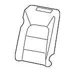 39829242 - Body: Seat Back Cover for Volvo: S60, S60 Cross Country Image