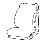 XL171L5AA - Body: Seat Back for Dodge: Neon Image