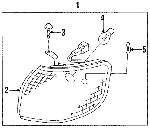 Bulbs - Chassis for 1996 INFINITI I30 #0