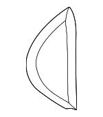 847672J000WK - Body: Side Cover for Kia: Borrego Image