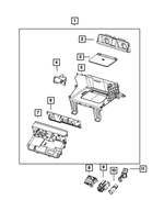 7JJ51TX7AA - : Close-out Cover for Mopar Image