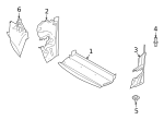 7147129160 - Body: Side Duct Screw for BMW Image