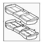89100BY800KUB - : Cushion Assembly for Hyundai Image