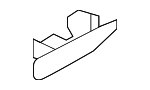 64726FJ000VH - Body: Seat Belt Guide for Subaru Image