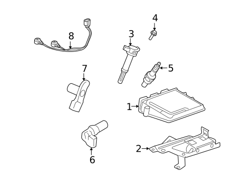 Secondary Ignition for 2006 Lincoln Zephyr #0