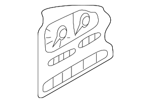 248277B020 - : Temp/Fuel Gauge for Nissan: Quest Image