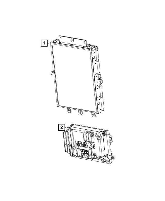 « 68295742AG –  : Multi Media Radio pour Mopar Image »