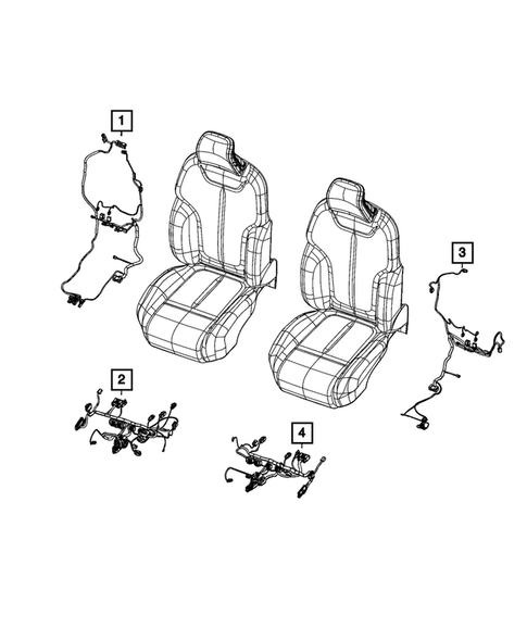 Wiring, Body and Accessories for 2022 Jeep Grand Cherokee L #23
